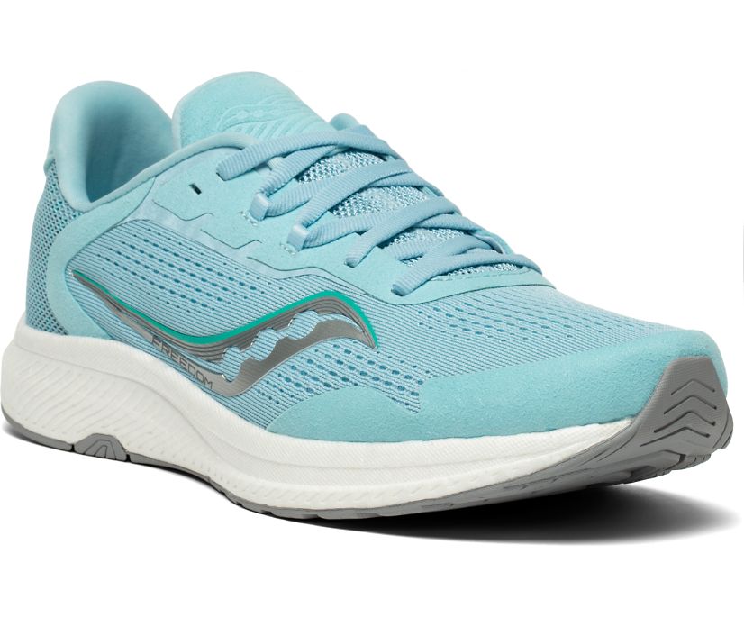 Saucony Freedom 4 Women's Running Shoes Turquoise | Canada 134RVDW